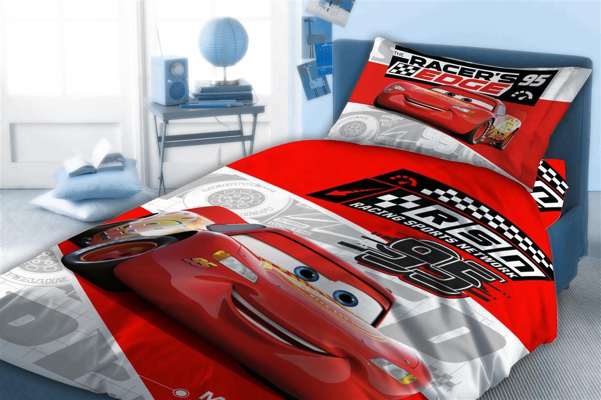 DIMcol Σεντόνια Σετ 4 τεμ Disney Home Cars 774 160X240 Pink 100% Cotton