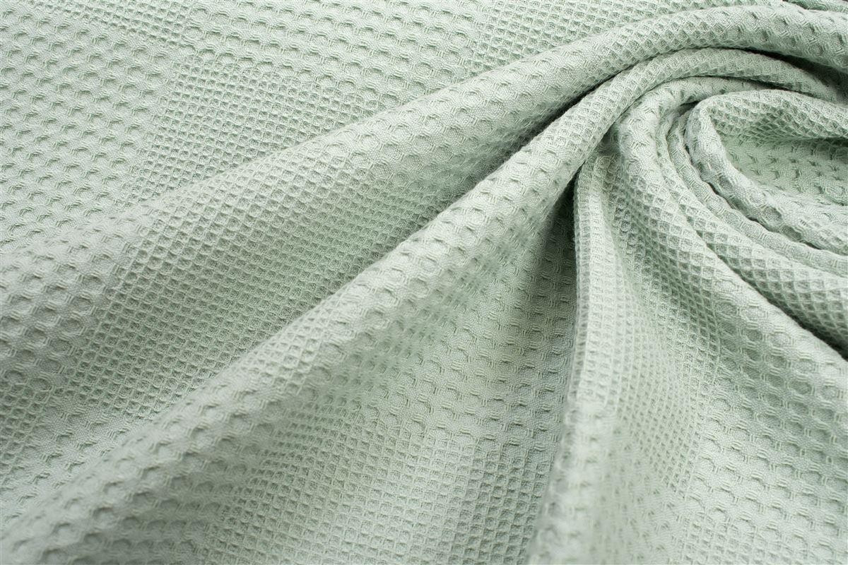 DIMcol Κουβέρτα Πικέ bebe Μονόχρωμη 80X110 Φυστικί 100% Cotton - Image 2
