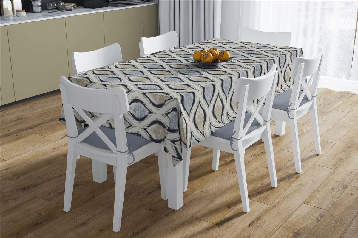 DIMcol Τραπεζομάντηλο Αλέκιαστο 140X180 Cyclops 461 Blue 70/30 Cott/Pol