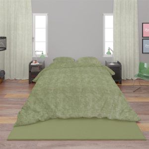 DIMcol Σεντόνια Σετ 3 τεμ Shadow 24 160X240 Lime Green Cott/Pol 70/30