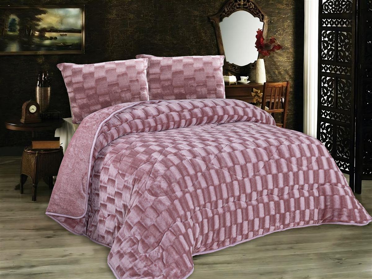 DIMcol Κουβερτοπάπλωμα με εφέ Fleece 750 gsm 1940 Rotten Apple 160X220 100% Polyester