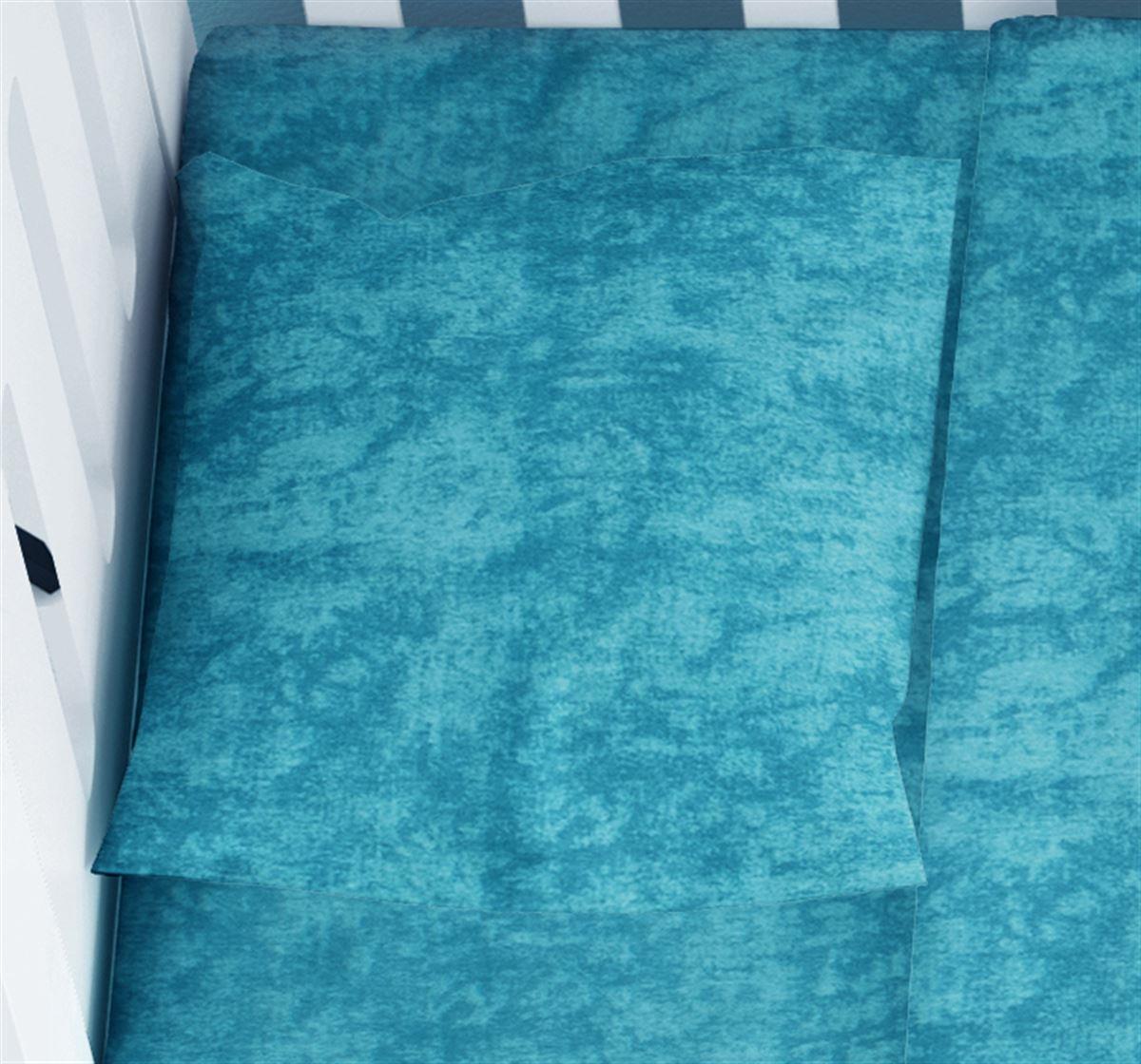 DIMcol Μαξιλαροθήκη Premium Shadow 620 50X70 Turquoise 100% Cotton