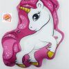DIMcol Μαξιλάρι 3D Unicorn 06 35 cm Pink 100% Velboa