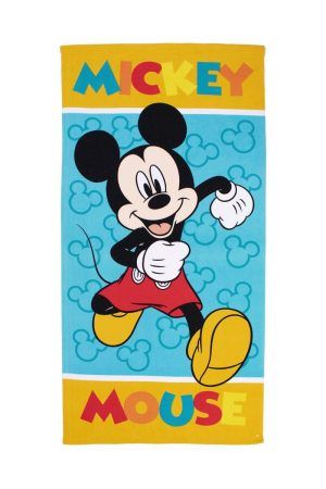 DIMcol Πετσέτα Θαλάσσης Quick Dry Disney Home Mickey 71 70X140 Sky Blue 100% Microfiber