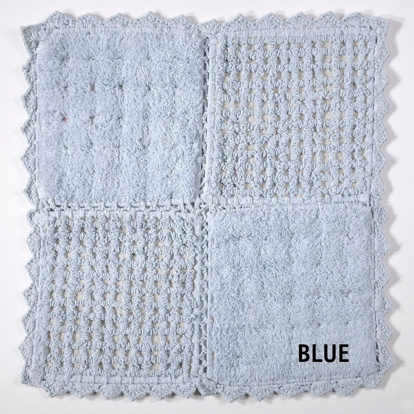 Down Town Πατάκι Biscuit Blue 125X125