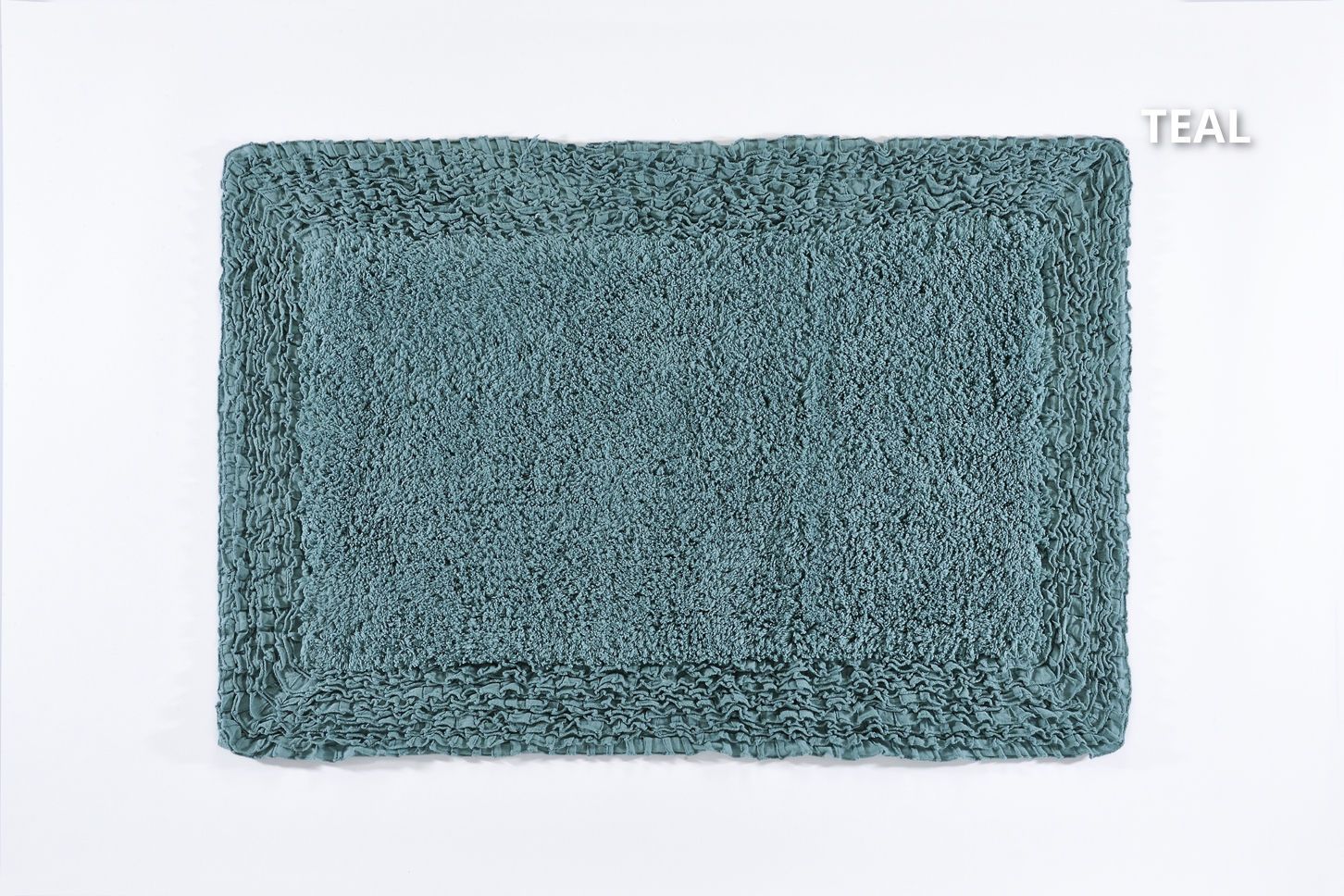 Down Town Πατάκι Frill 60X90 Teal