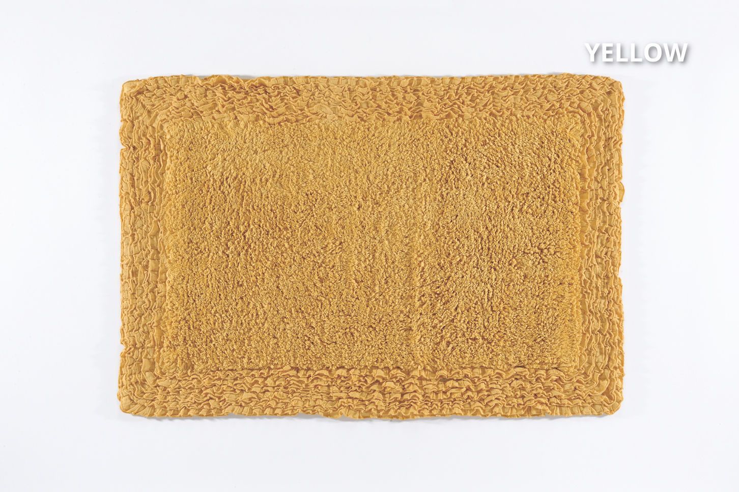 Down Town Πατάκι Frill 60X90 Yellow
