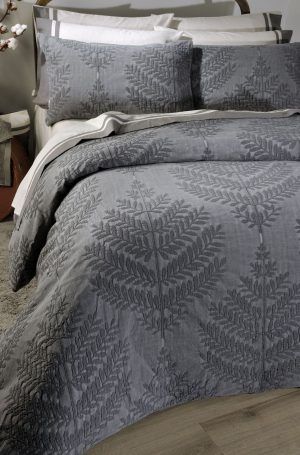 Down Town Παπλωματοθήκη Υπέρδιπλη Pacific 383 Grey