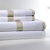 Down Town Σετ Σεντόνια King Με Ρεβερ Beige 250 Κλωστές