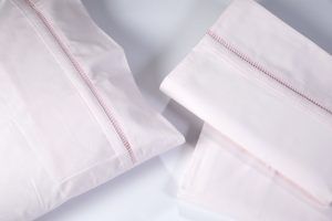 Down Town Σετ Σεντόνια Υπέρδιπλα 245x270 600TC Αζουρ No.6 Ροζ