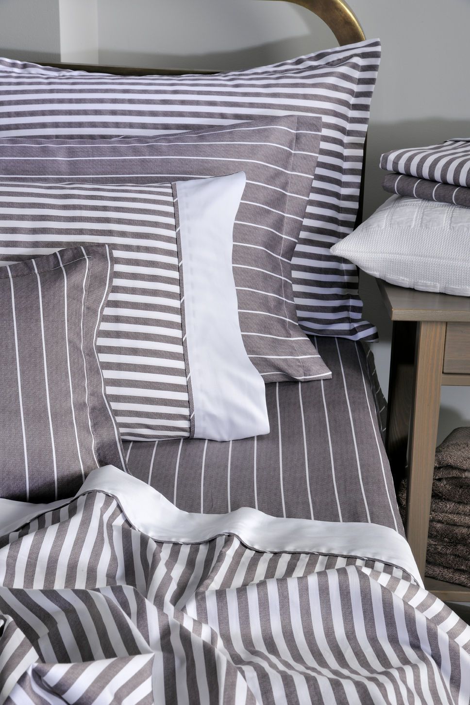 Down Town Σετ Σεντόνια Ημίδιπλα 200x280 852 Elvira Stripe
