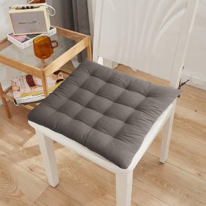 Melinen Home Μαξιλαρι Καρεκλασ Τετραγωνο Mad Brown/Grey 40Χ40