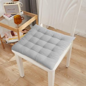 Melinen Home Μαξιλαρι Καρεκλασ Τετραγωνο Mad Light Grey 40Χ40