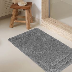 Melinen Home Πατακι Μπανιου Pilot Light Grey 50Χ80