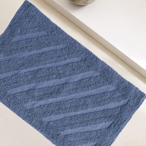 Melinen Home Πατακι Μπανιου Task Denim 40Χ60