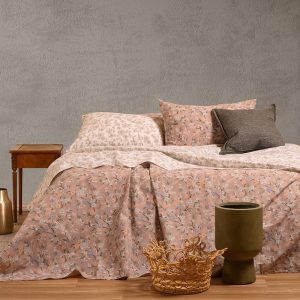 Melinen Home Σετ Σεντονια King Size Amy Beige Ultra Line 260X270