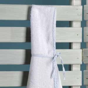 Down Town Βρεφική Κάπα Λευκή/Ciel