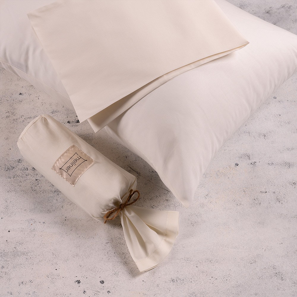 Melinen Home Σεντονι Μονο (Λ) 100Χ200 Urban Line Ecru 100Χ200+32cm - Image 2