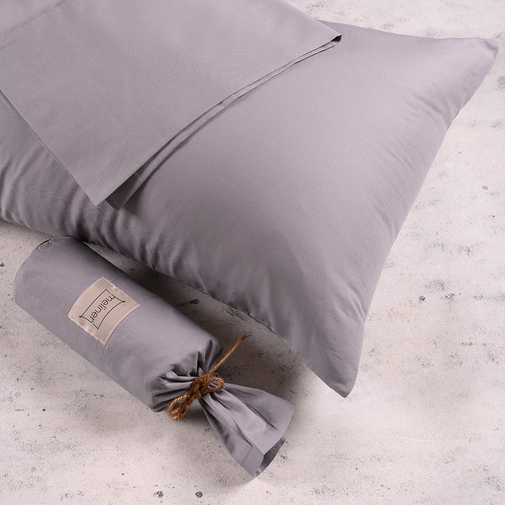 Melinen Home Σεντονι Διπλο 205Χ270 Urban Line Light Grey 205X270