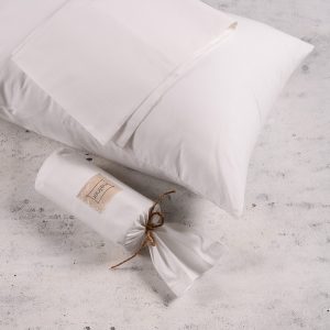 Melinen Home Σεντονι Ημιδιπλο (Λ) 120Χ200 Urban Line White 120X200+32cm