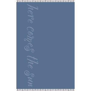 Melinen Home Πετσετα Θαλάσσης Beatles Blue (86Χ160) 86X160