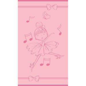 Melinen Home Παιδική Πετσετα Θαλάσσης Dancing Pink (70Χ120) 70Χ120