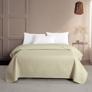 Melinen Home Κουβερλι Υπερδιπλο Zara Ecru (220Χ240) 220Χ240