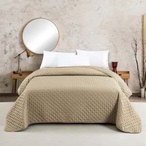 Melinen Home Κουβερλι Μονο Renzo Beige/Ecru (160Χ240) 160Χ240
