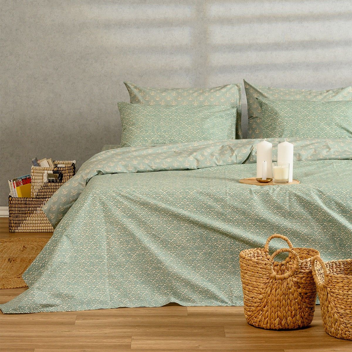 Melinen Home Σετ Σεντονια Μονα Chantal Aqua Ultra Line (170X270) 170Χ270