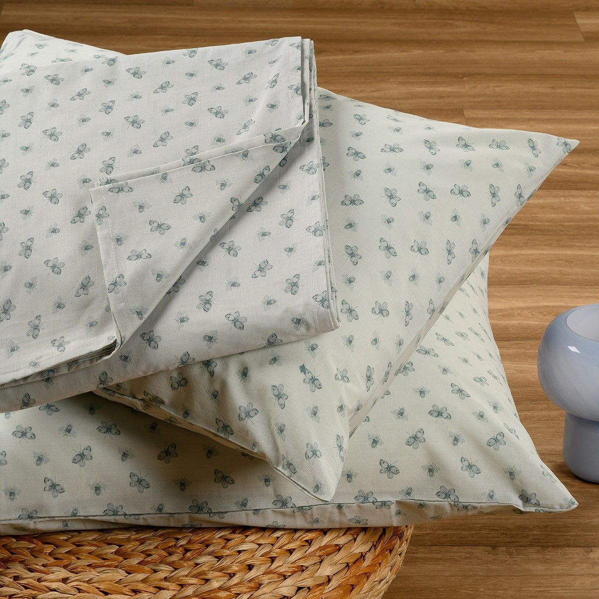 Melinen Home Σεντονι (Σετ 3 Τεμ.) 160Χ200+32 Dolores Pastel Casual Line Mini 50Χ70cm
