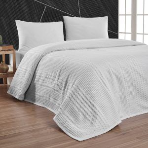 Beauty Home Πικέ μονή Division Αrt 1995 Λευκό 170x240