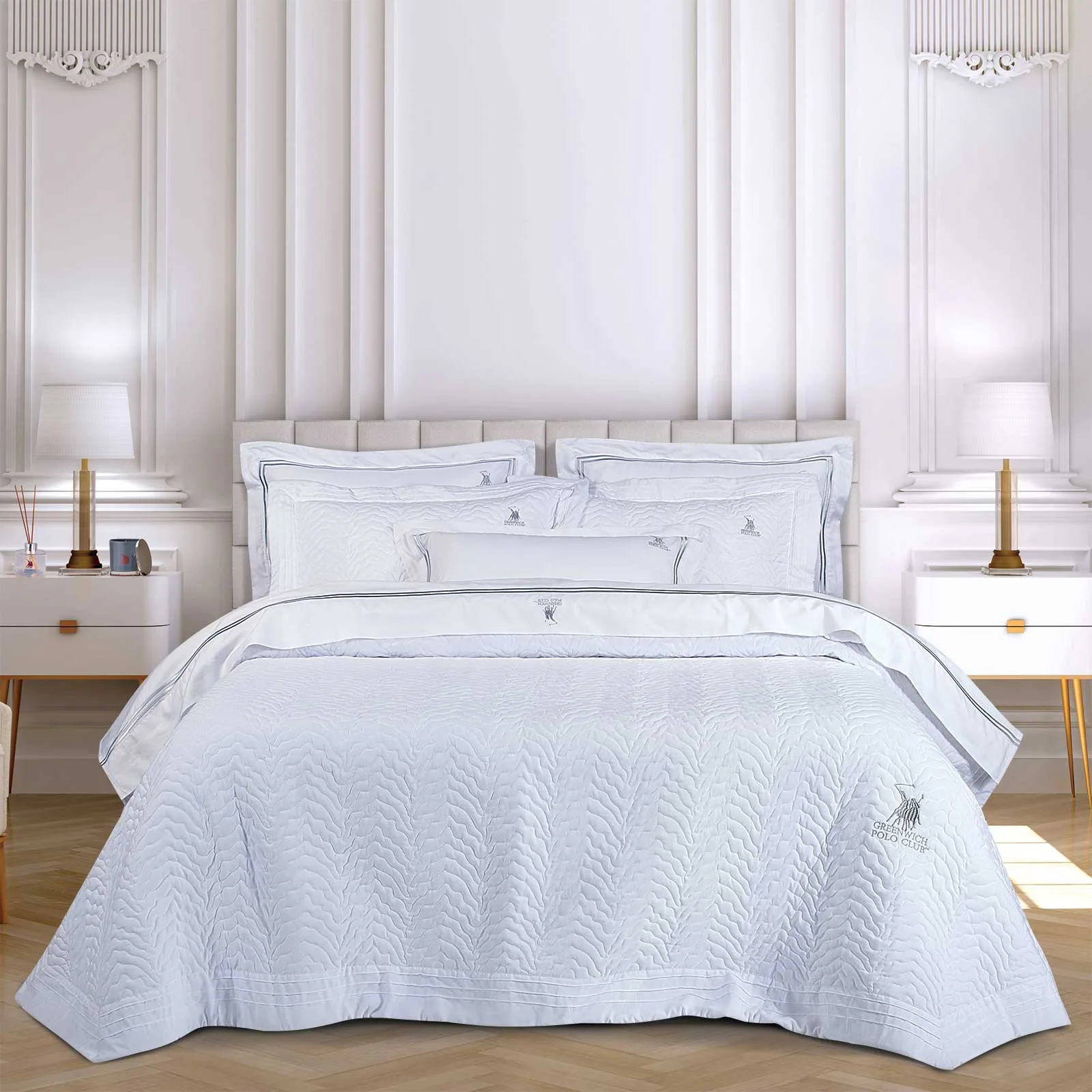 Greenwich Polo Club Κουβερτόριο King Classic 240x250 2351 White