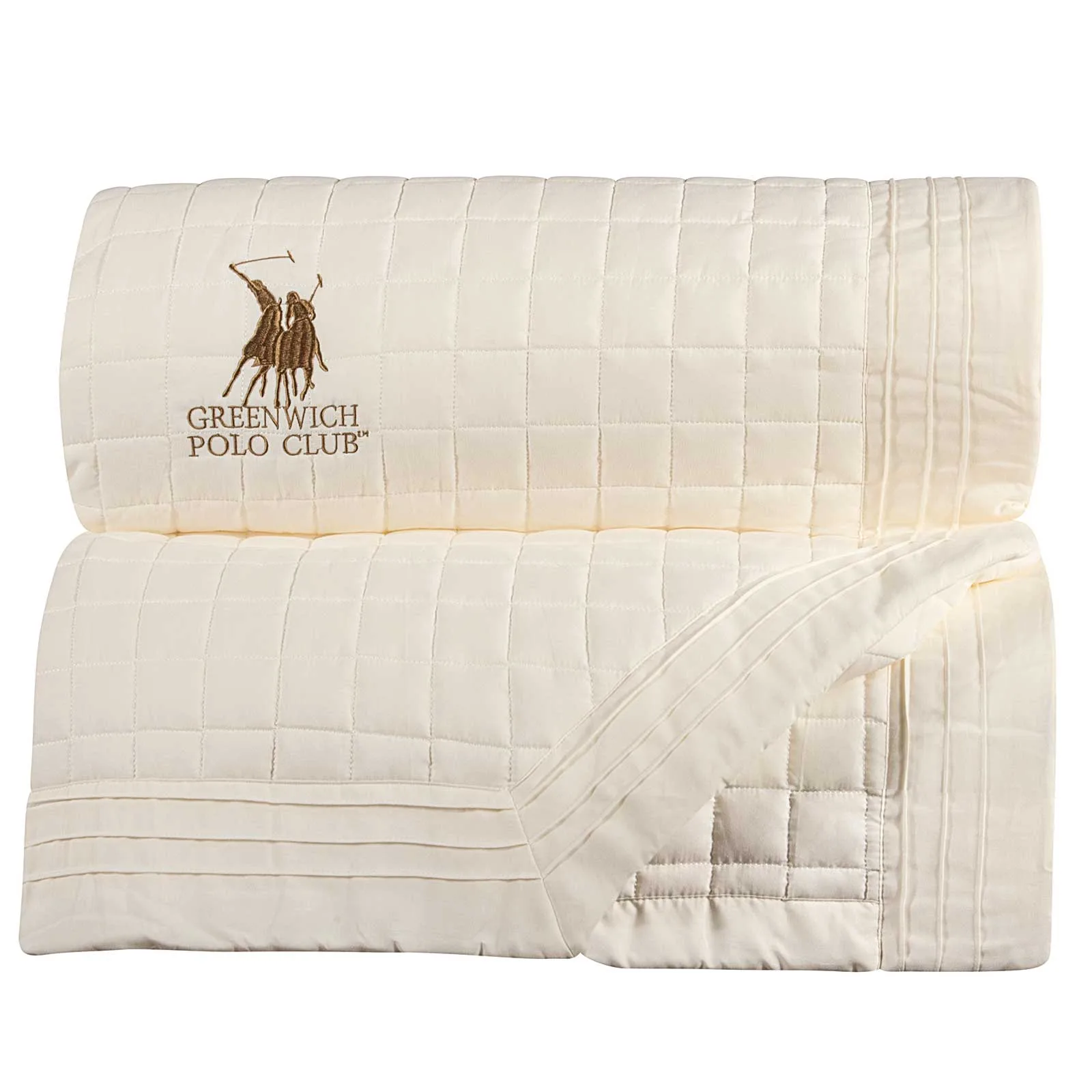 Greenwich Polo Club Κουβερτόριο King Classic 240x250 2355 Ecru - Image 3
