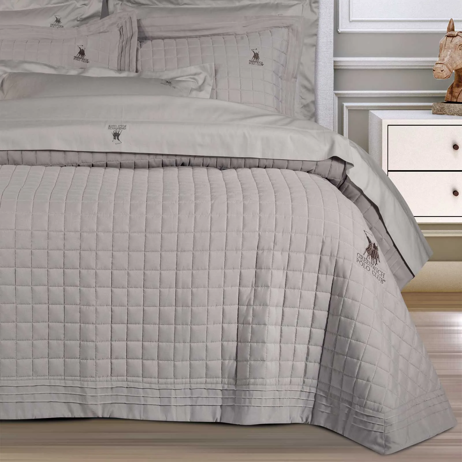 Greenwich Polo Club Κουβερτοριο King Classic 2356 Taupe Taupe - Image 2