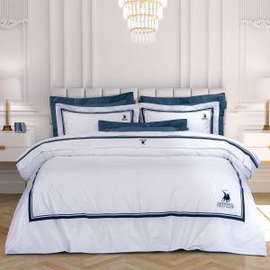 Greenwich Polo Club Σετ Σεντονια Υπερδιπλα 2174 Λευκο Λευκο