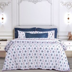 Greenwich Polo Club Σετ Σεντονια Υπερδιπλα 2182 Κοκκινο - Λευκο - Μπλε