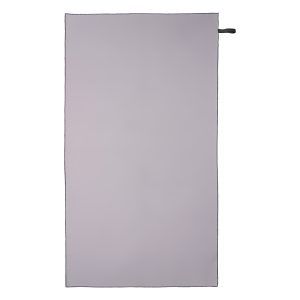 Beauty Home Πετσέτα θαλάσσης μονόχρωμη Microfiber Art 2200 90x160 Γκρι