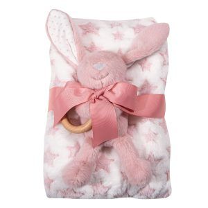 Greenwich Polo Club Κουβερτα Fleece 75X100 Baby 8845 Pink - White Pink - White