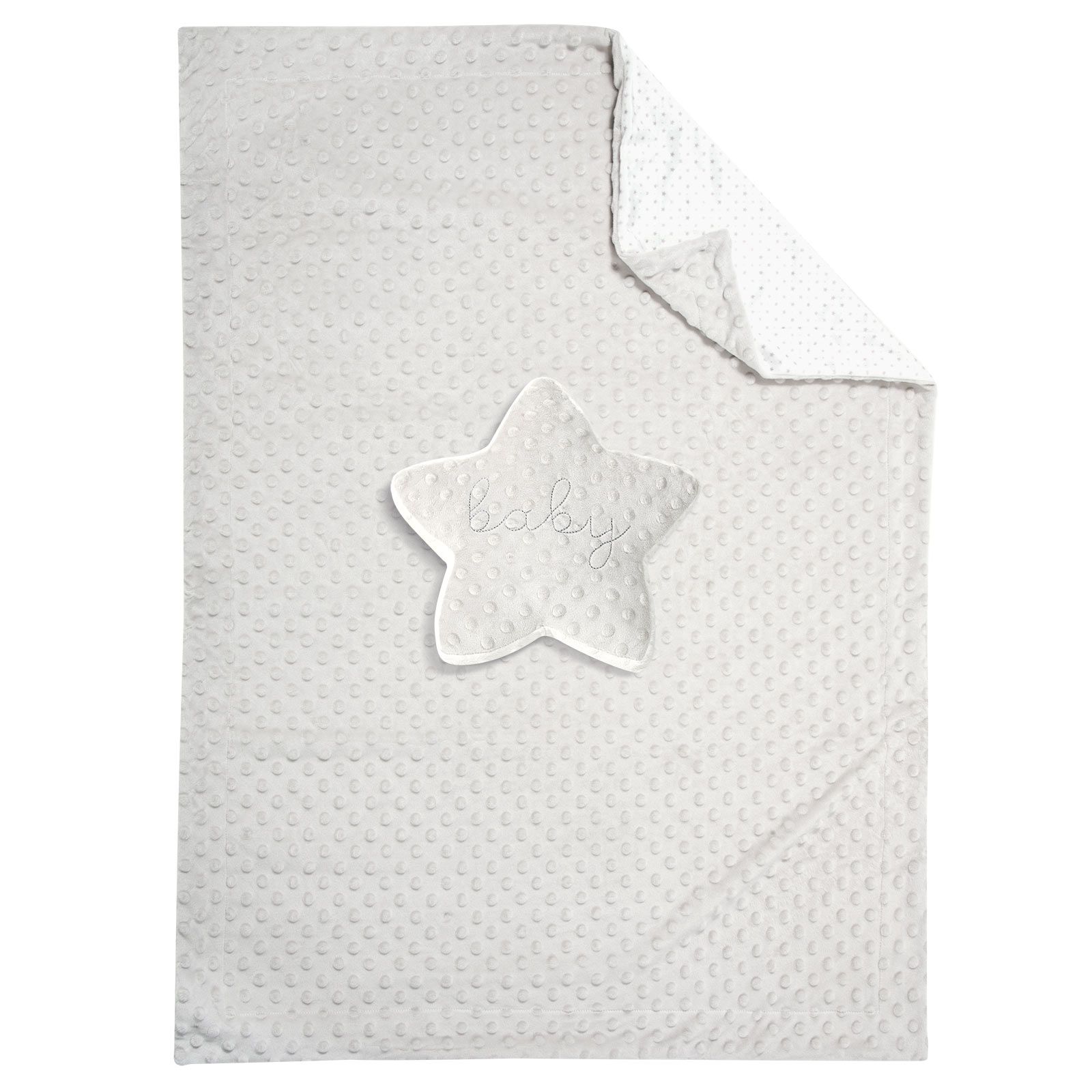 Greenwich Polo Club Κουβερτα Fleece 75X100 Baby 8846 Grey - White Grey - White