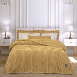 Greenwich Polo Club Κουβερτα Fleece 160X220 3488 Ochre Ochre