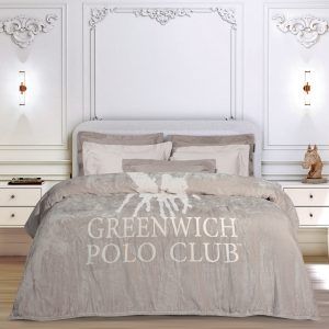 Greenwich Polo Club Κουβερτα Fleece 160X220 3490 Taupe Taupe