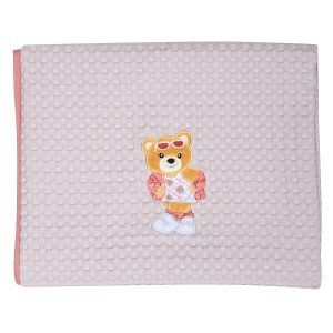 Greenwich Polo Club Κουβερτα Πικε 75Χ110 Βαβυ 8843 Λιλα - Ροδι Λιλα - Ροδι