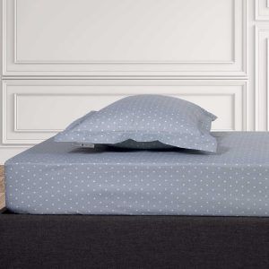 Greenwich Polo Club Σεντονι Με Λαστιχο Μονο 2502 Γκρι Γκρι