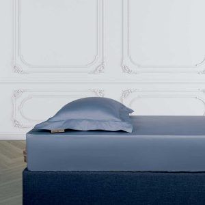 Greenwich Polo Club Σεντονι Me Λαστιχο Υπερδιπλο 2253 Μπλε Μπλε