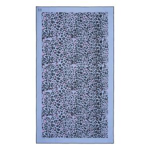 Beauty Home Πετσέτα θαλάσσης διπλής όψης Microfiber Art 2255 90x160 Λιλά