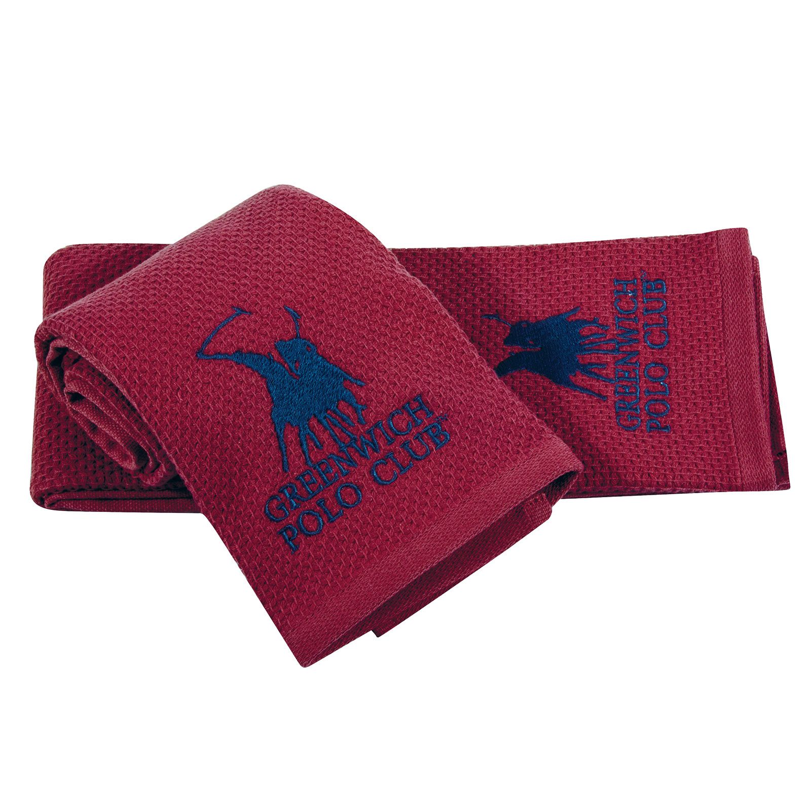 Greenwich Polo Club Πετσέτες Κουζίνας Σετ 2 ΤΜΧ 40Χ60 2802 Κοκκινο Κοκκινο - Image 2
