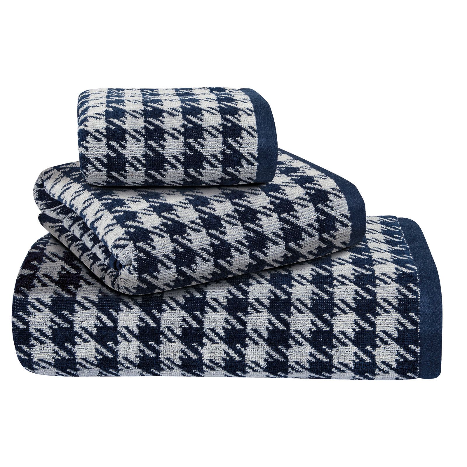 Greenwich Polo Club Σετ Πετσέτες 3 Τεμαχιων 3095 Blue - Grey Blue - Grey