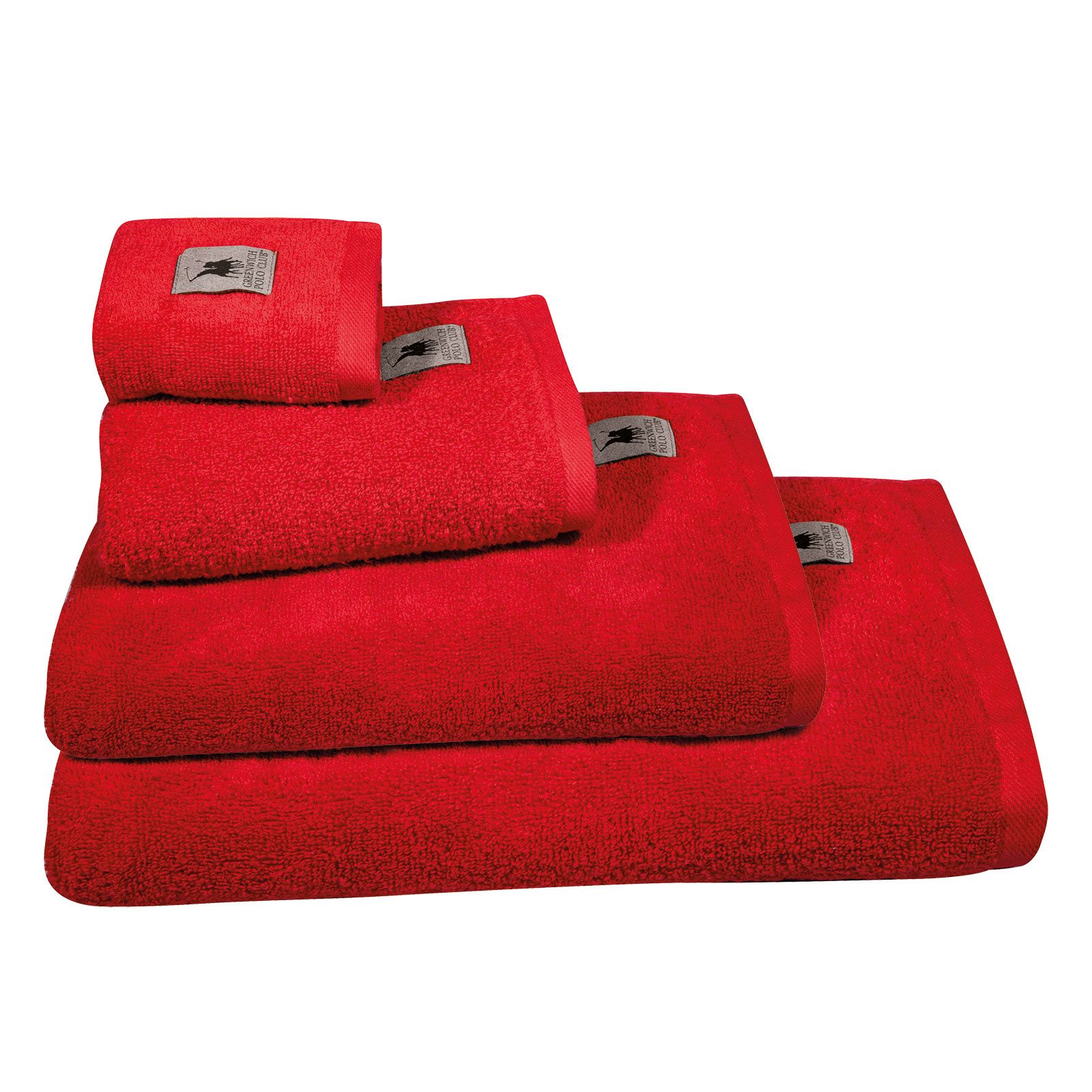 Greenwich Polo Club Πετσέτα Προσώπου 50x90 3164 Red