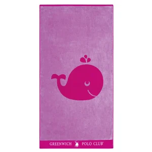 Greenwich Polo Club Πετσετα Θαλασσησ 70Χ140 3663 Λιλα - Ροζ