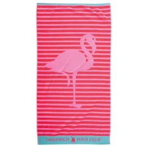 Greenwich Polo Club Junior Πετσετα Θαλασσησ 70Χ140 4073 Pink - Red Pink - Red